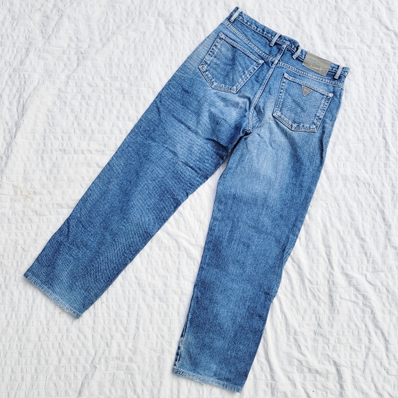 Vintage Guess Blue Jeans - Picture 5 of 6